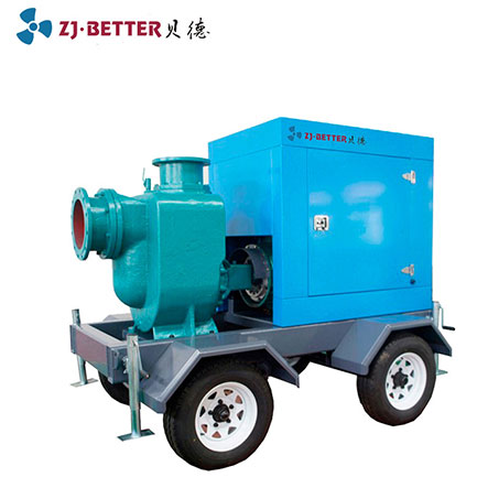 mobile diesel Water Pump for agriculture irrigation